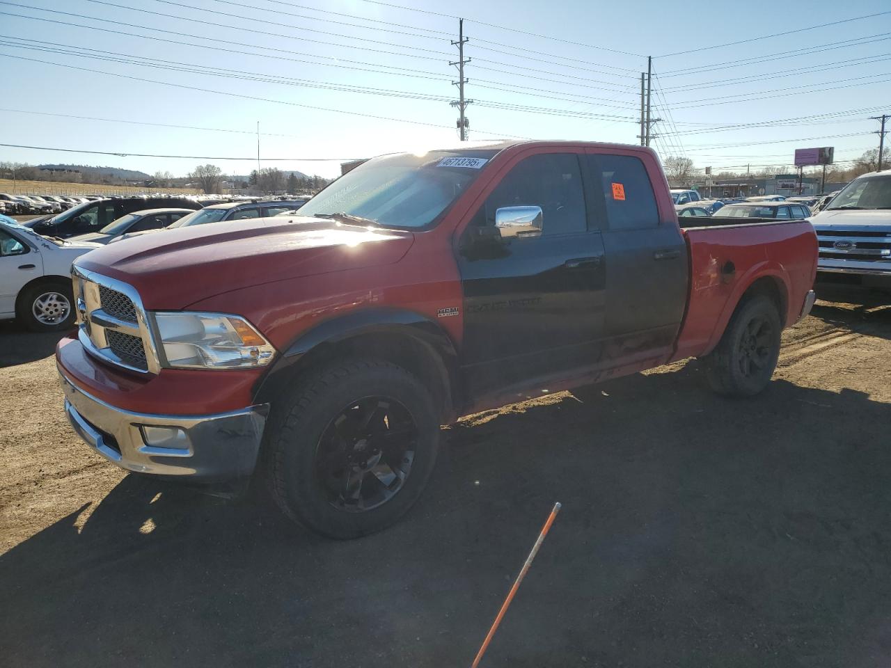 2012 Dodge Ram 1500 Laramie იყიდება Colorado Springs-ში, CO - Side