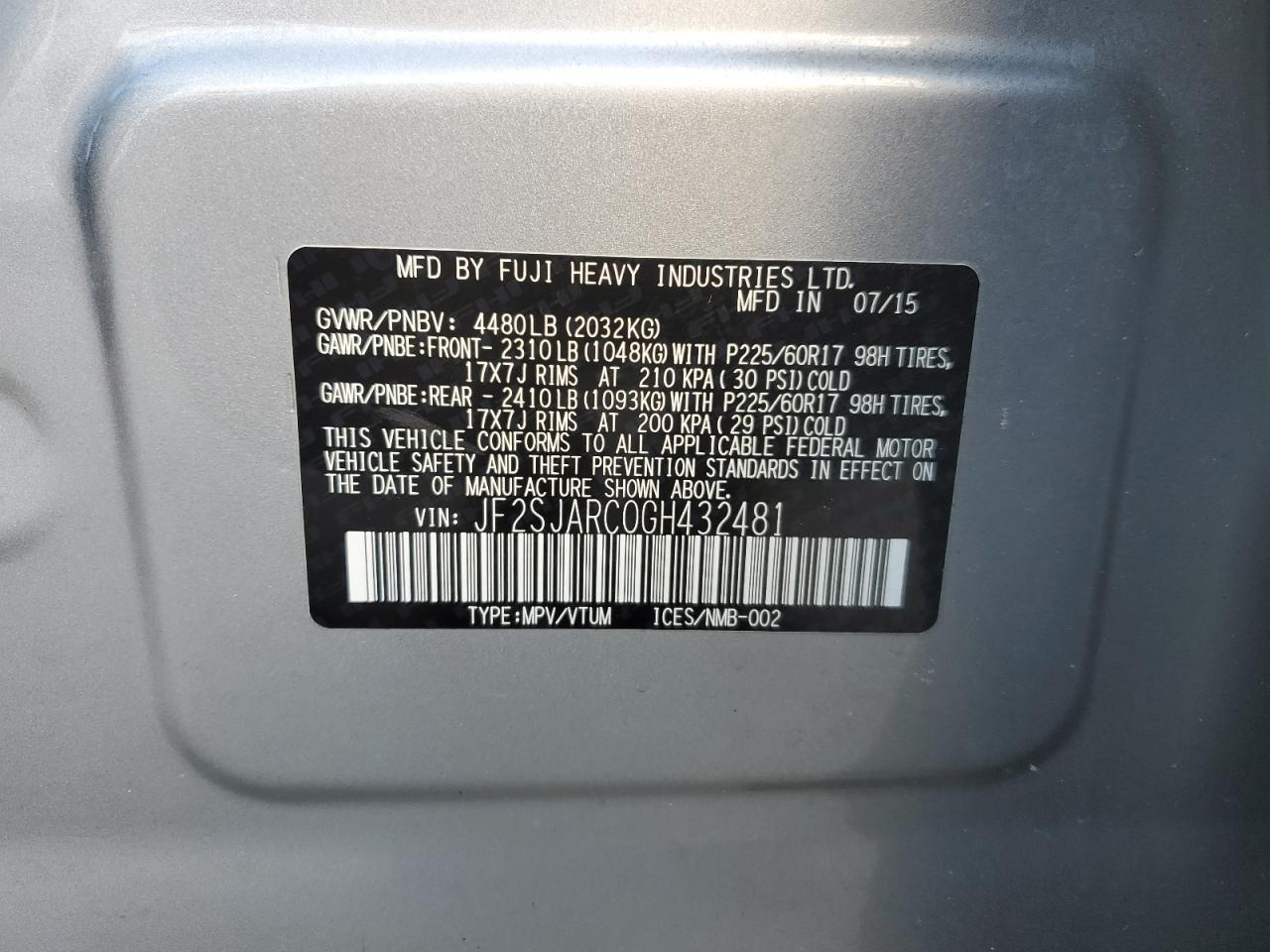 2016 Subaru Forester - Image 13