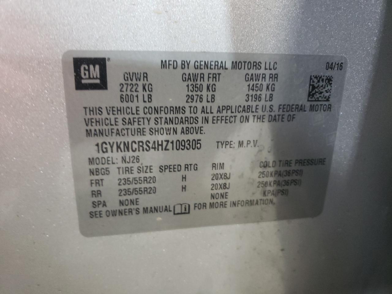 2017 Cadillac XT5 - Image 16