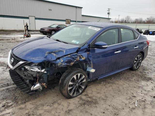 2016 Nissan Sentra S за продажба в Leroy, NY - Front End