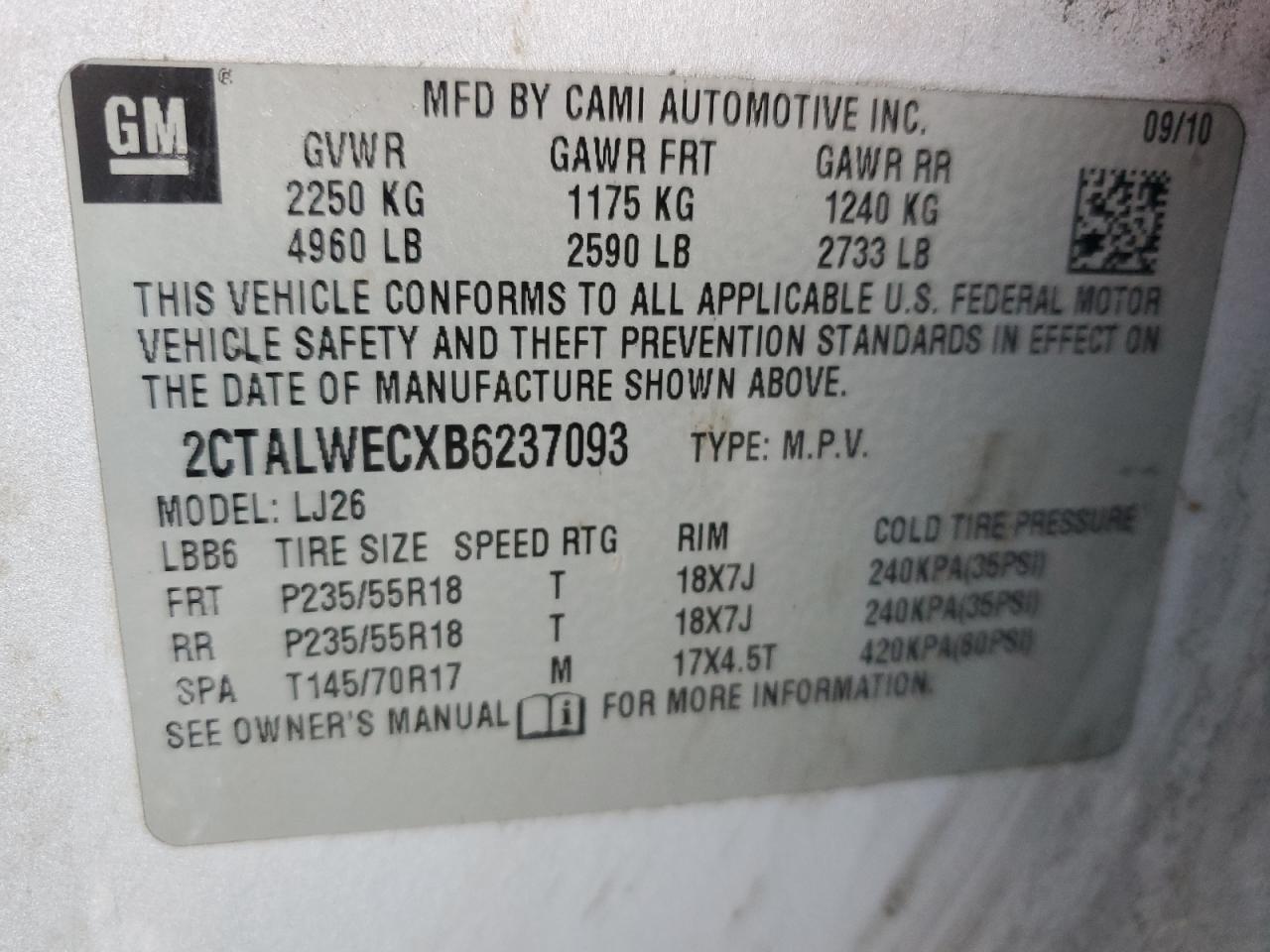 2011 GMC Terrain - Image 13