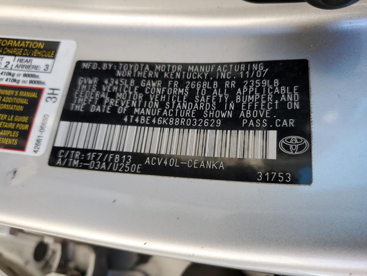 2008 Toyota Camry - Image 14
