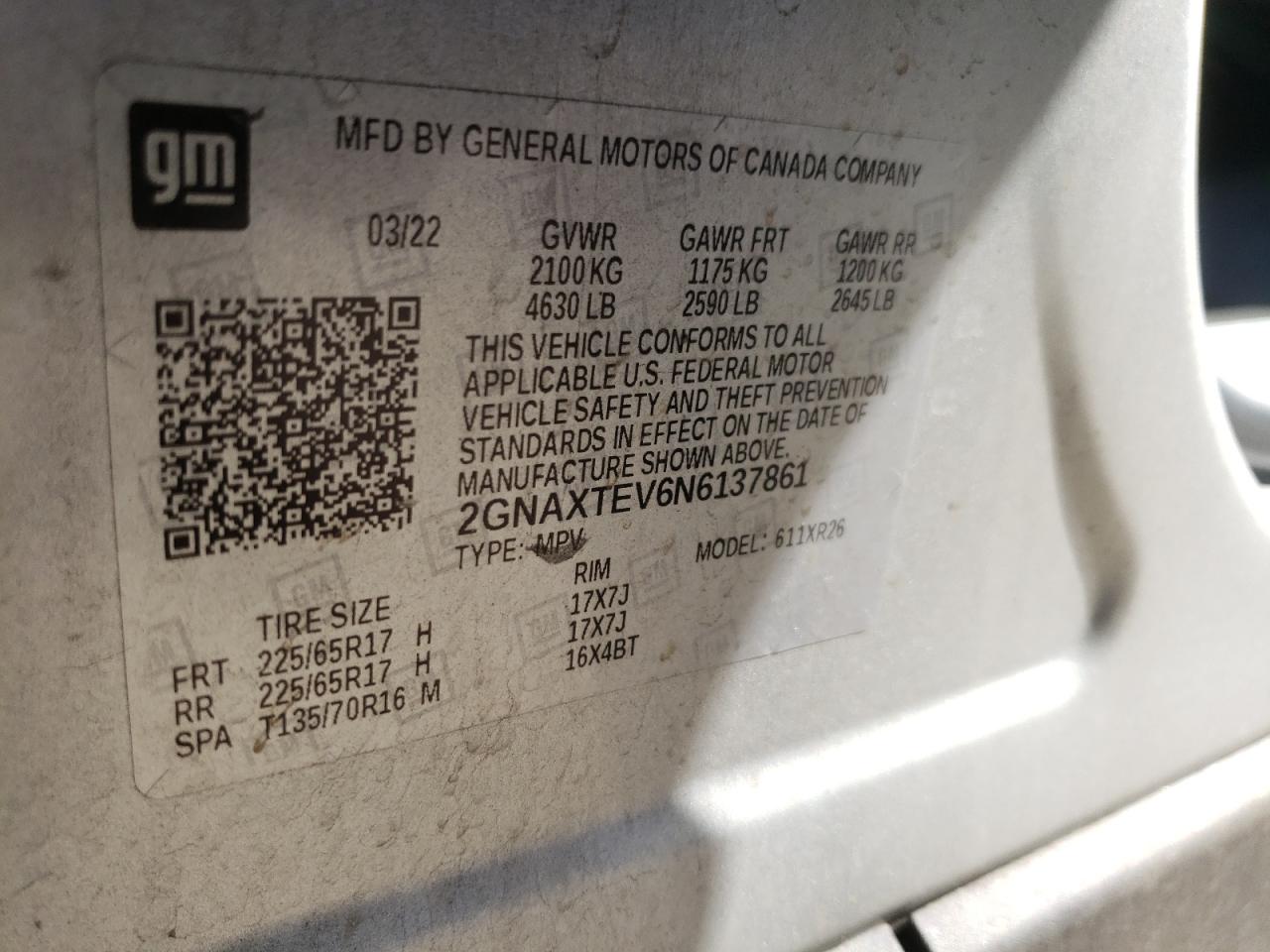 2022 Chevrolet Equinox - Image 12