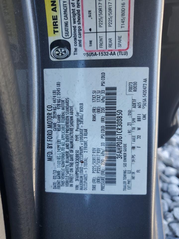 2012 Ford Fusion - Image 12