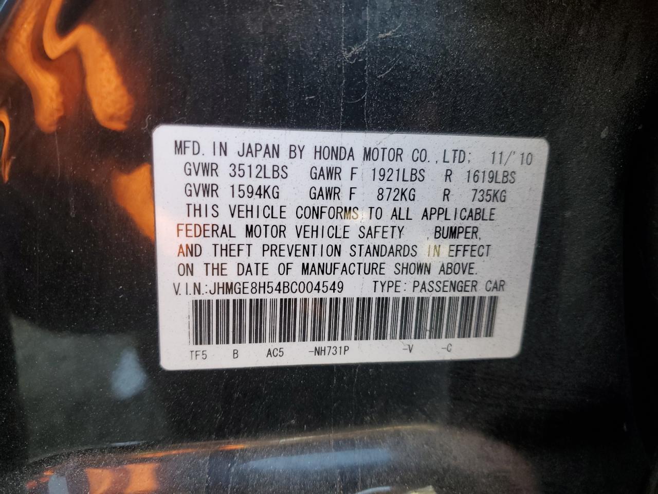 2011 Honda Fit - Image 12
