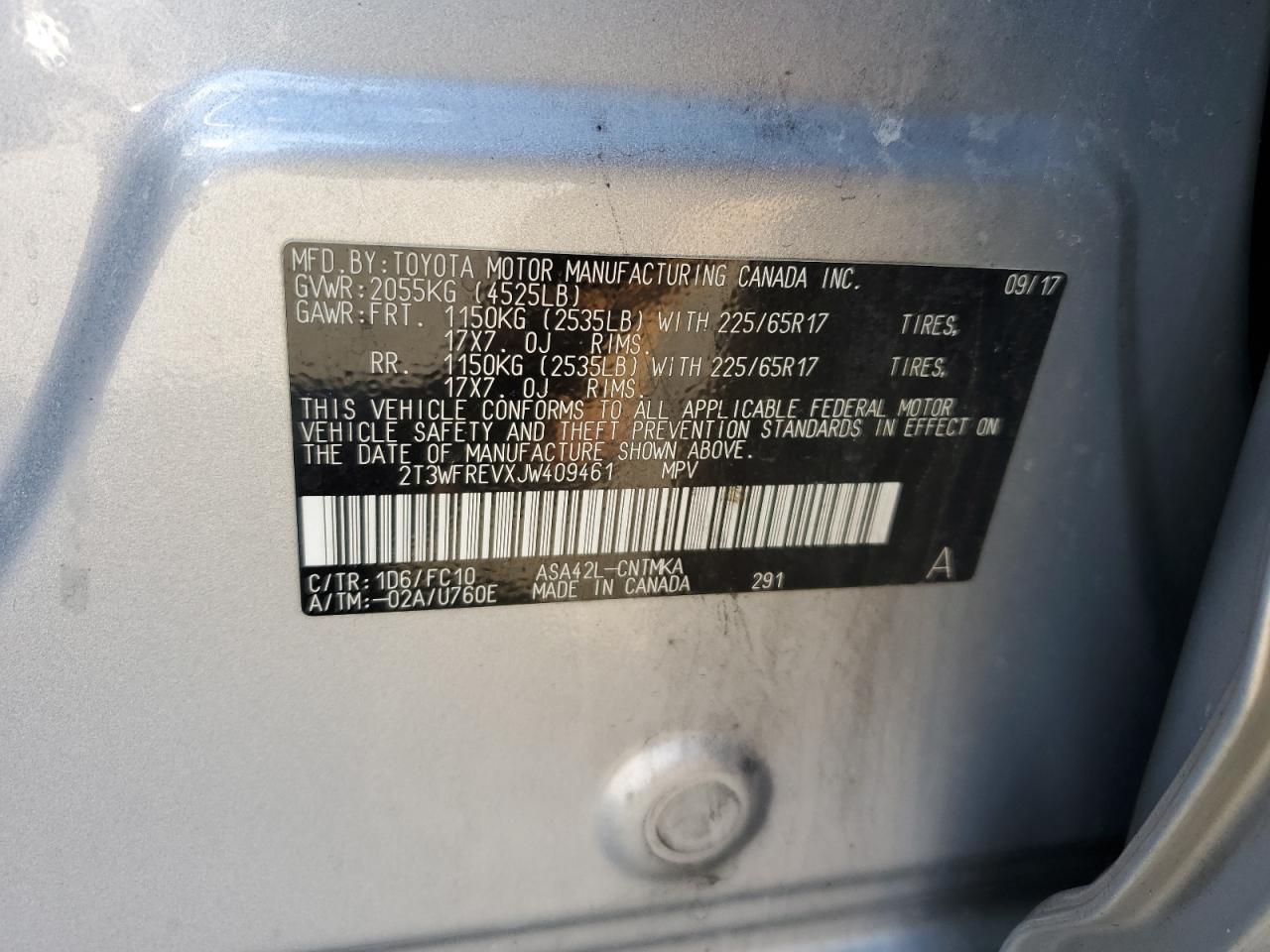 2018 Toyota RAV 4 - Image 13