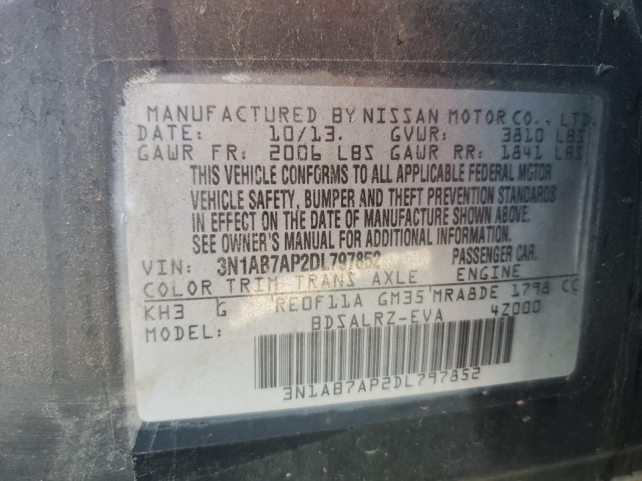 2013 Nissan Sentra - Image 12