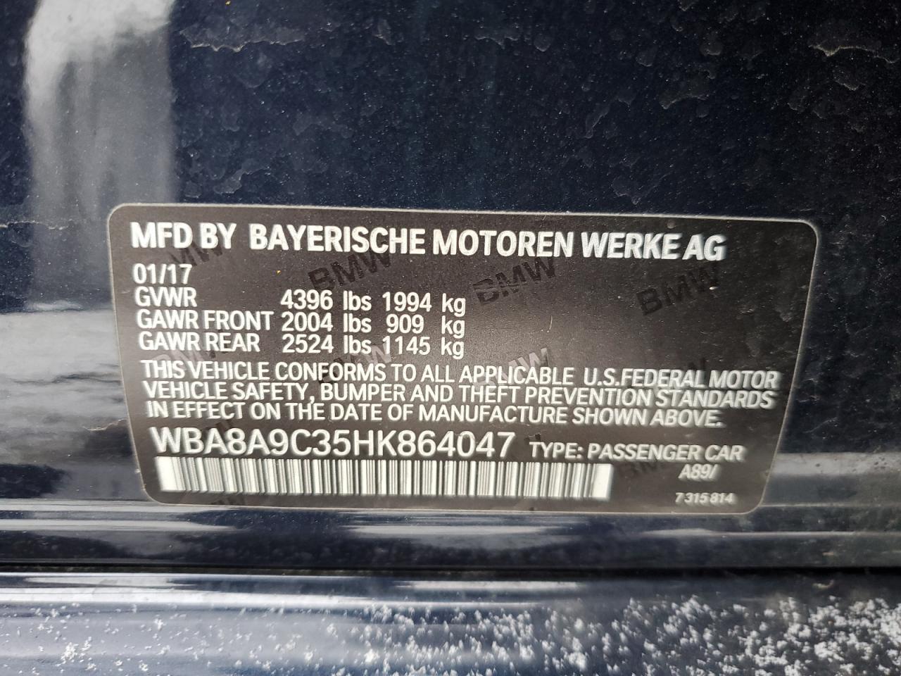 2017 BMW 3er - Image 12