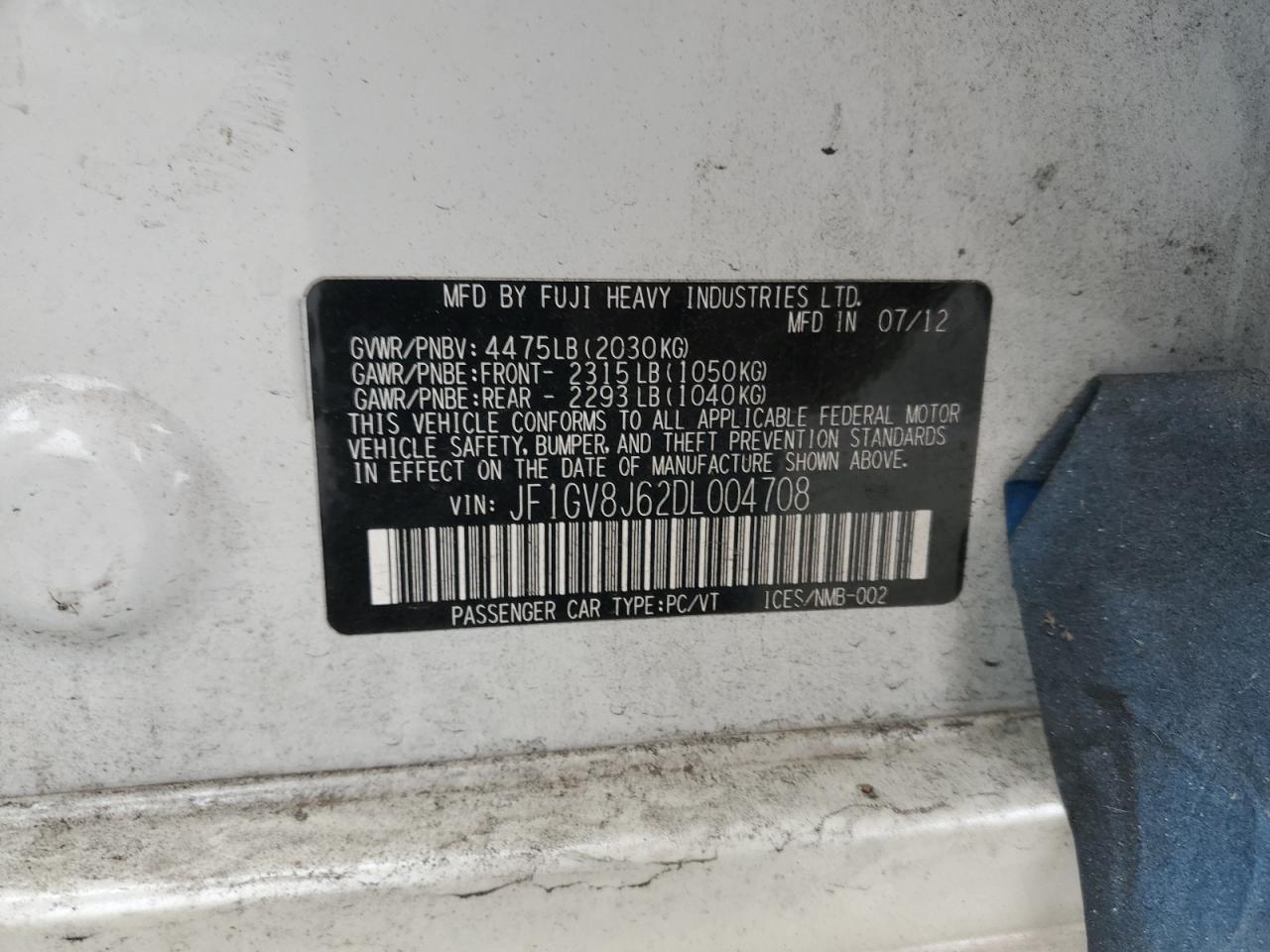 2013 Subaru WRX - Image 14