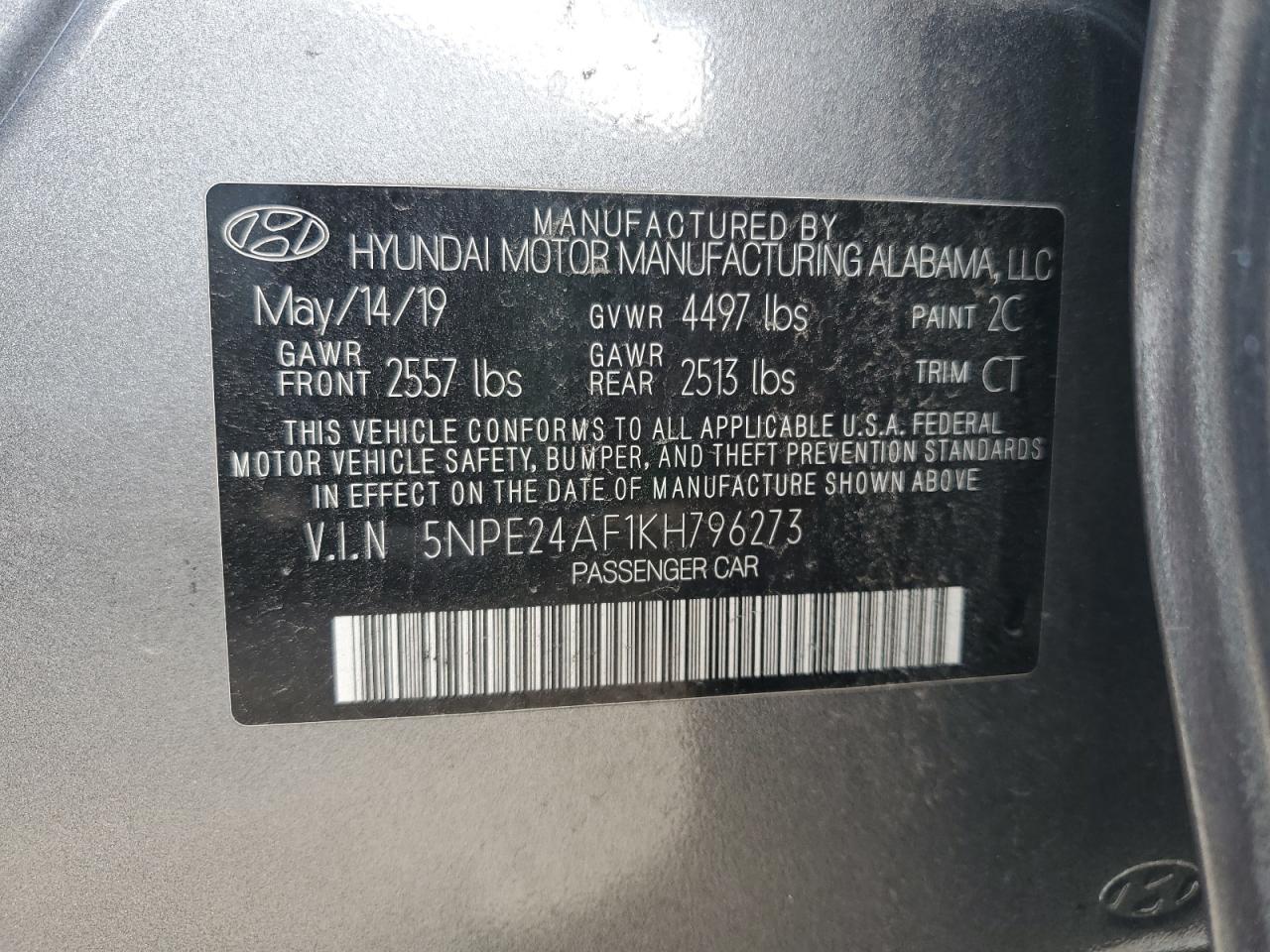2019 Hyundai Sonata - Image 12