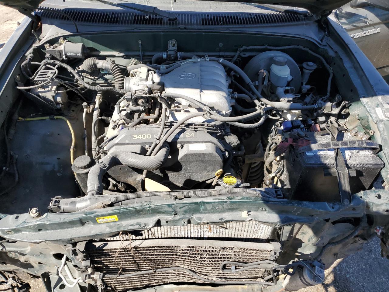 2003 Toyota Tacoma Xtracab VIN: 5TEWN72N63Z268813 Lot: 45455345