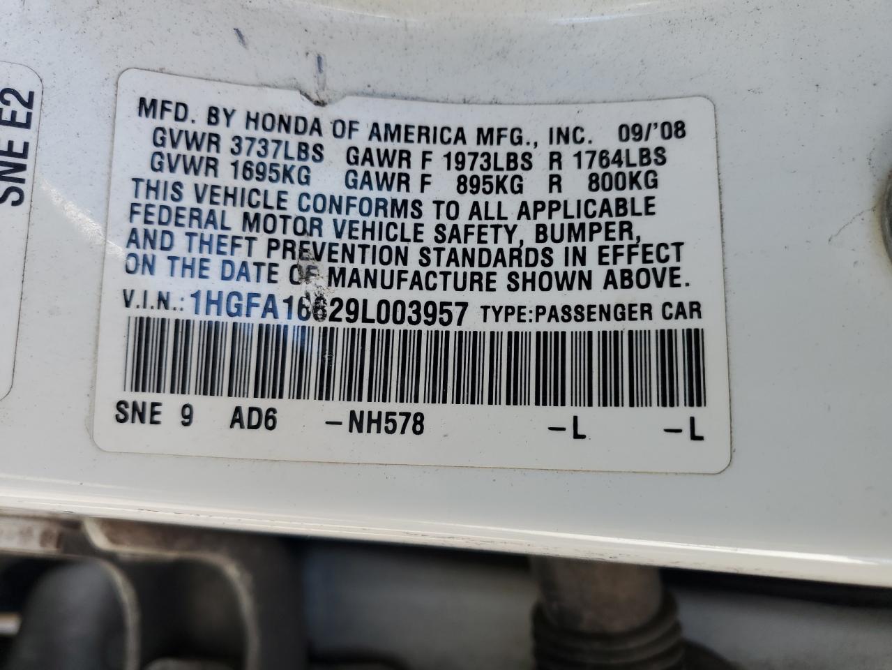 2009 Honda Civic - Image 12