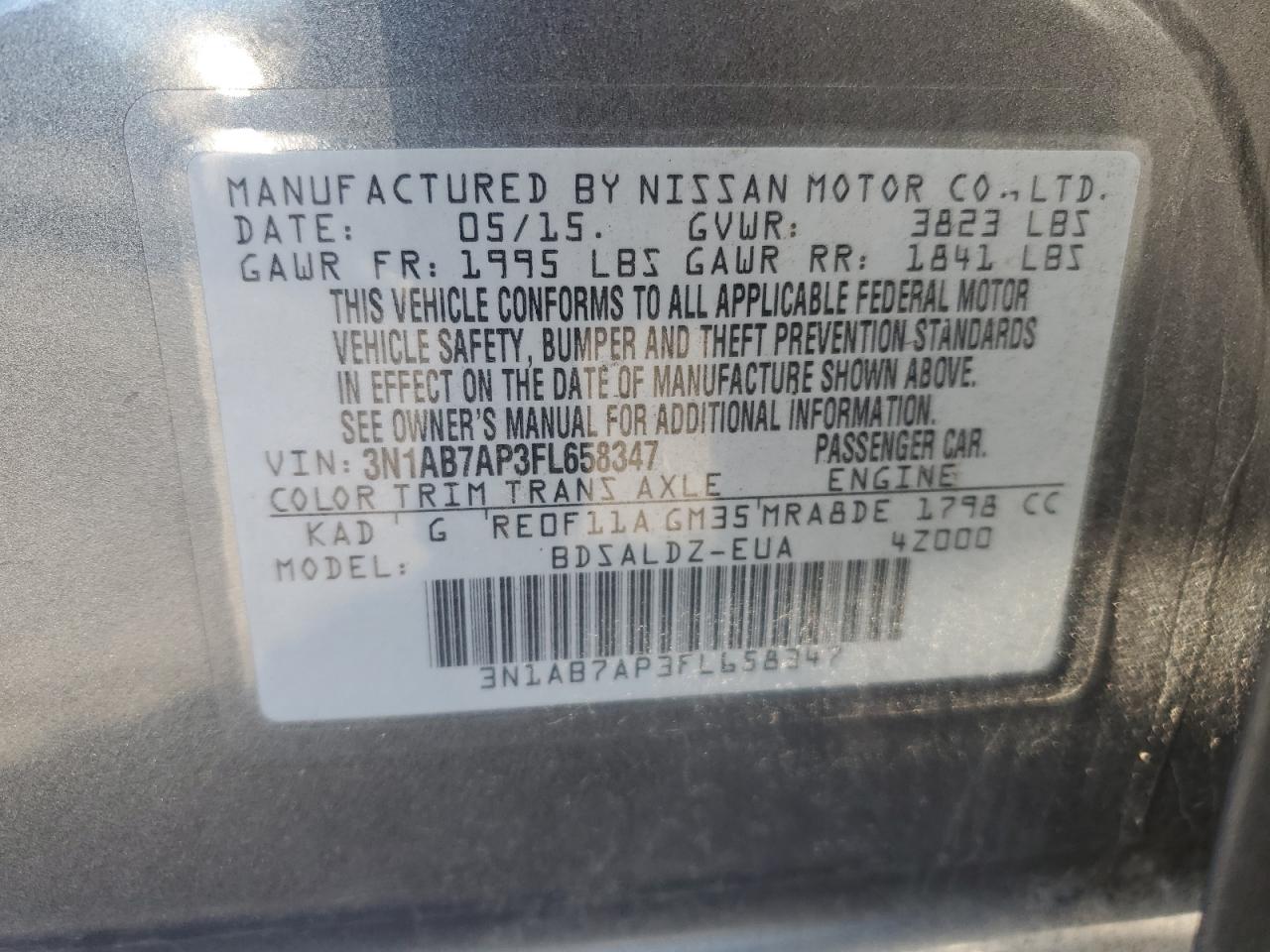 2015 Nissan Sentra - Image 12