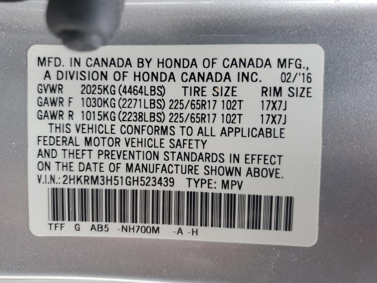 2016 Honda CR-V - Image 13
