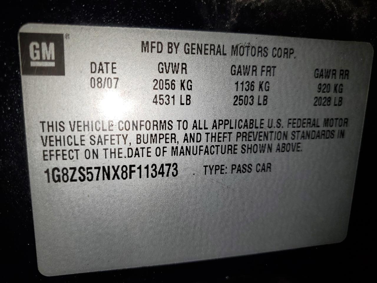 2008 Saturn Aura - Image 12