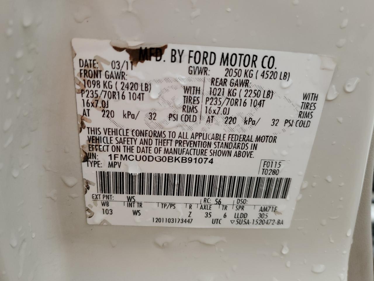 2011 Ford Escape - Image 13