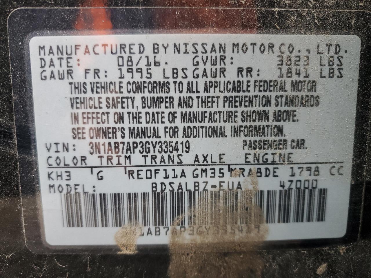 2016 Nissan Sentra - Image 14