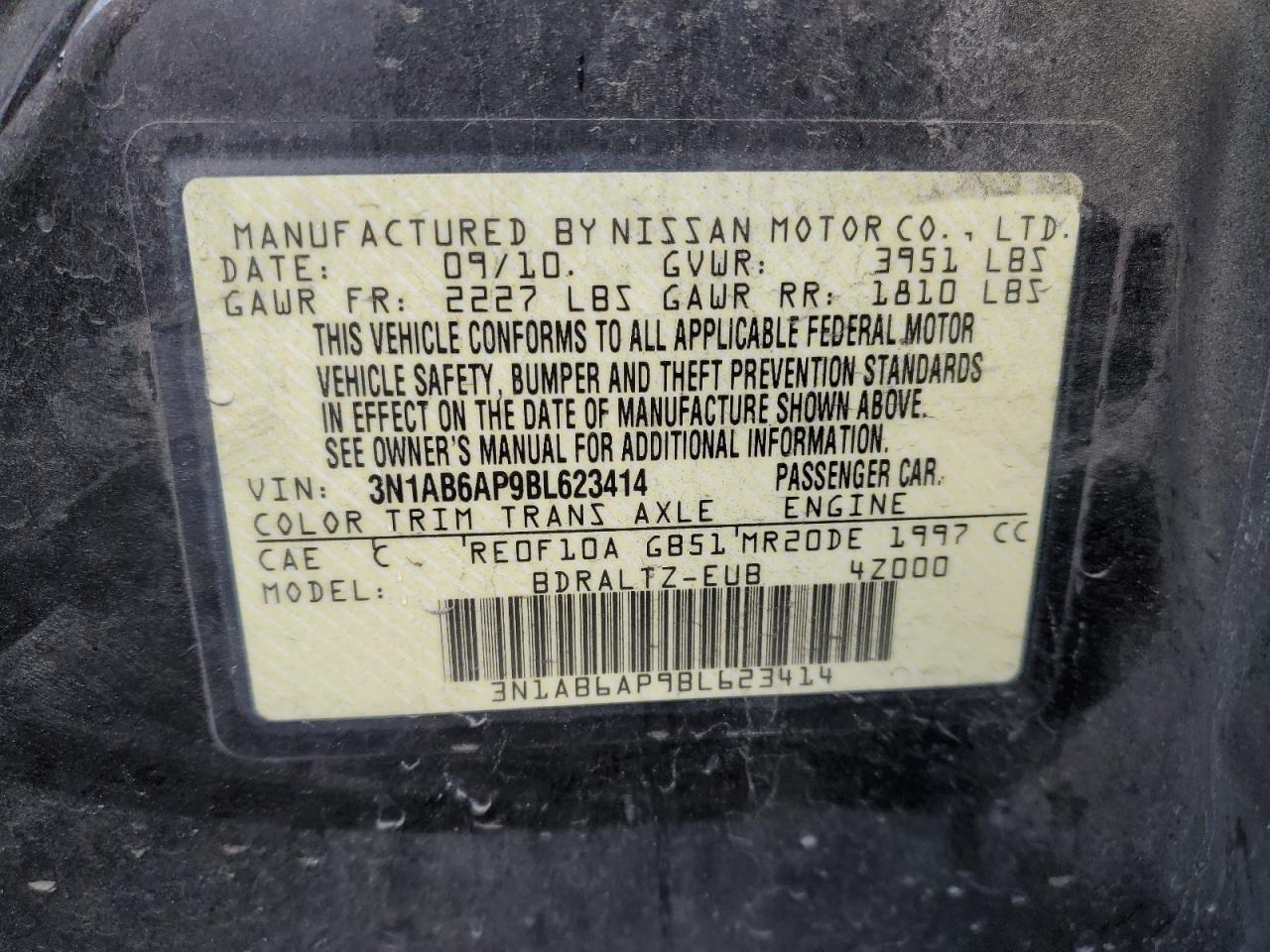 2011 Nissan Sentra - Image 12
