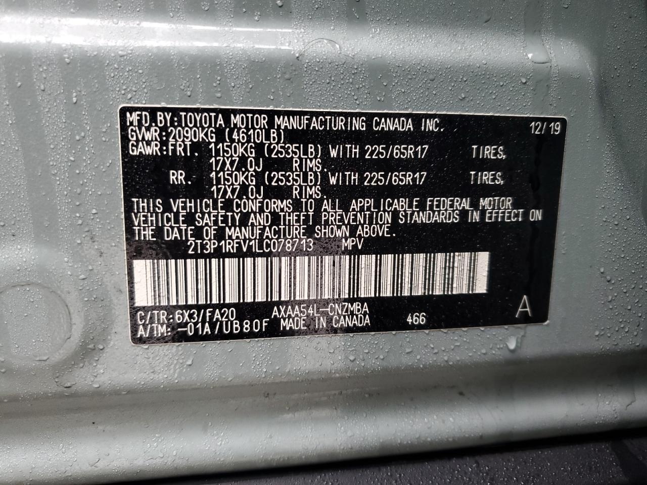 2020 Toyota RAV 4 - Image 13