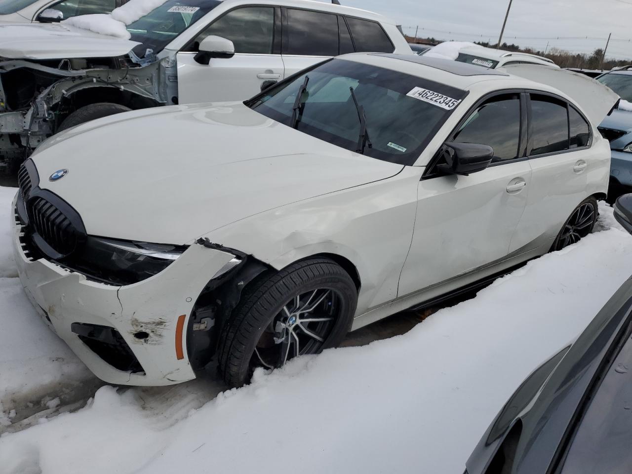 2019 Bmw 330Xi  за продажба в North Billerica, MA - Front End
