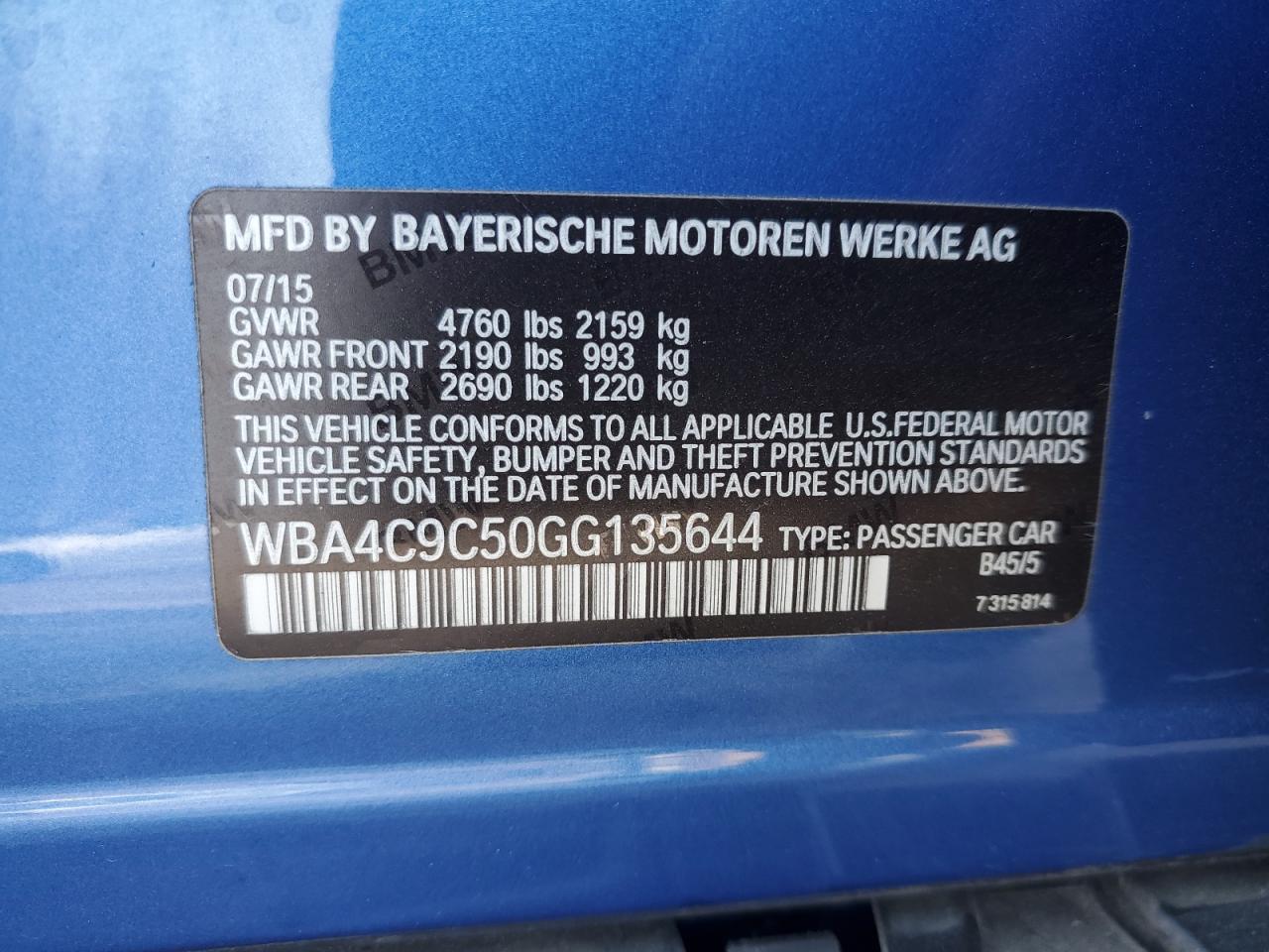 2016 BMW 4er - Image 14