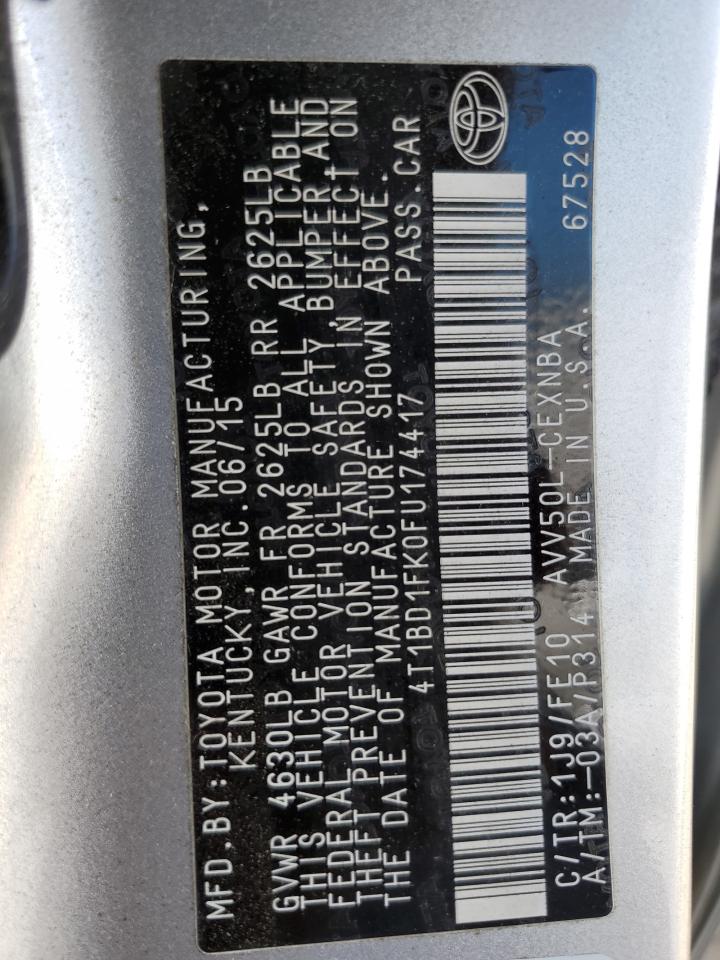 2015 Toyota Camry - Image 12