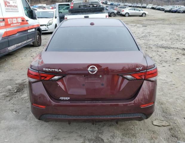  NISSAN SENTRA 2022 Бургунди