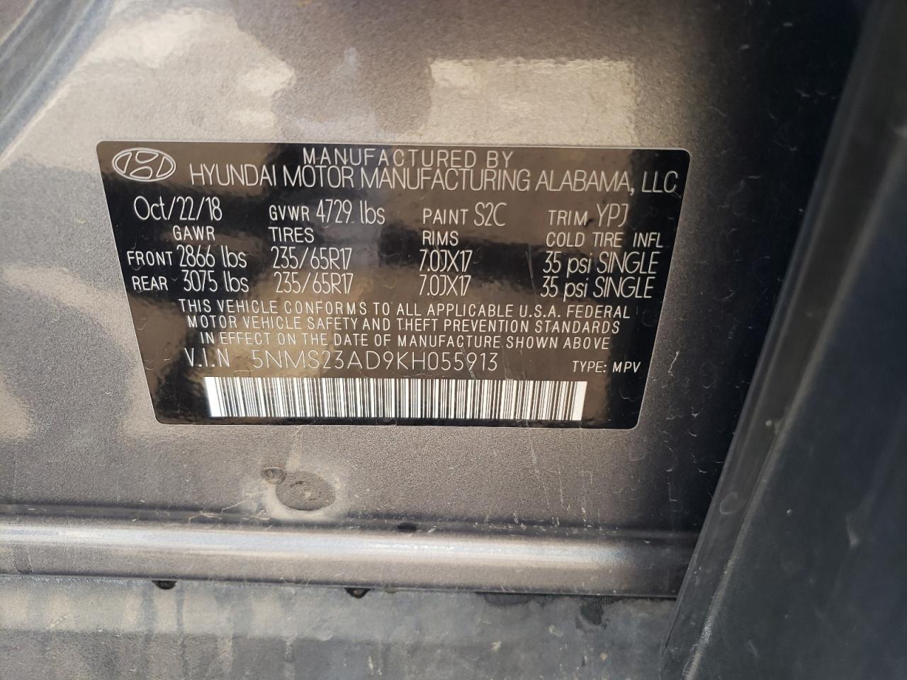 2019 Hyundai Santa Fe - Image 14