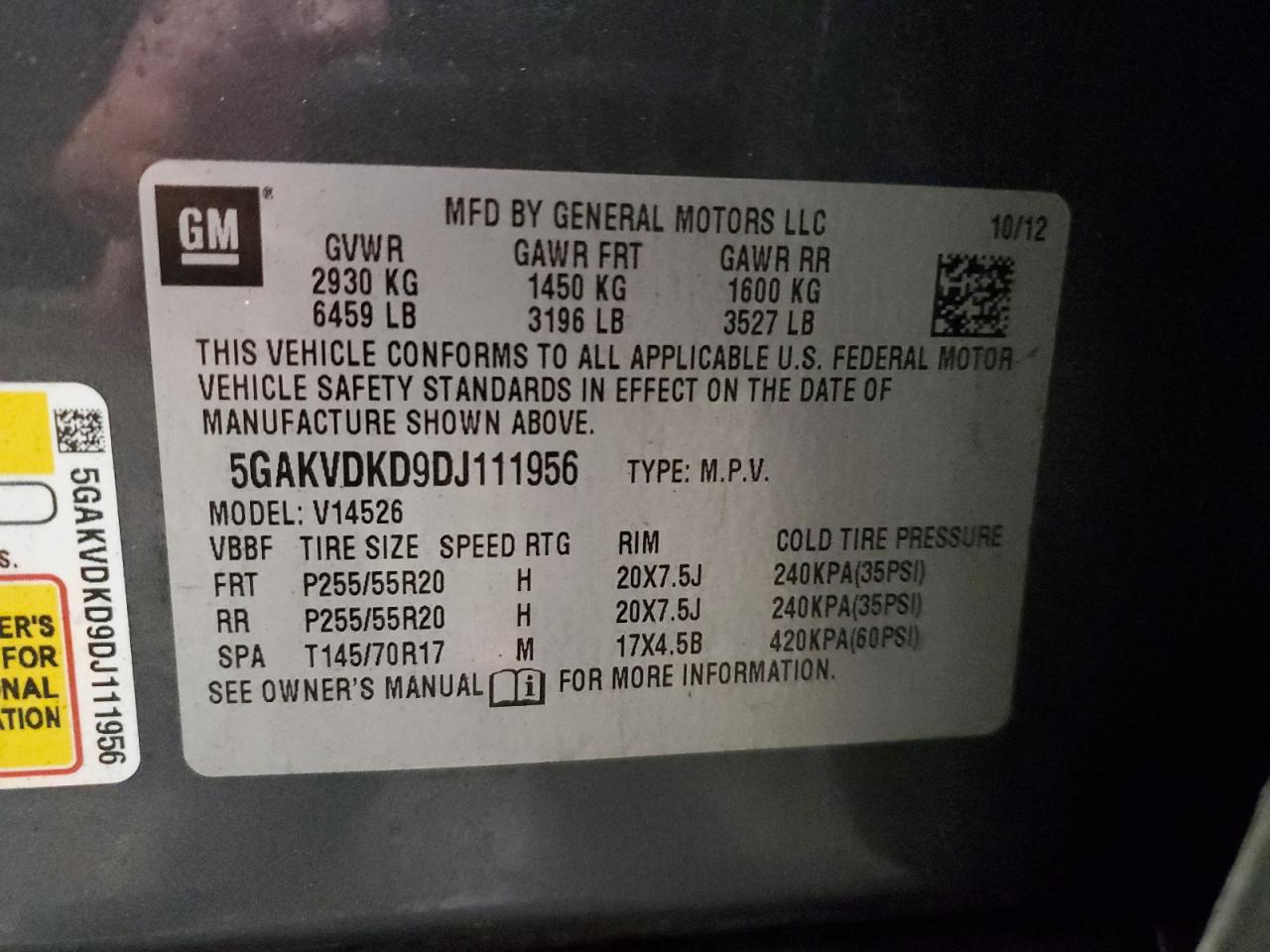 2013 Buick Enclave - Image 13