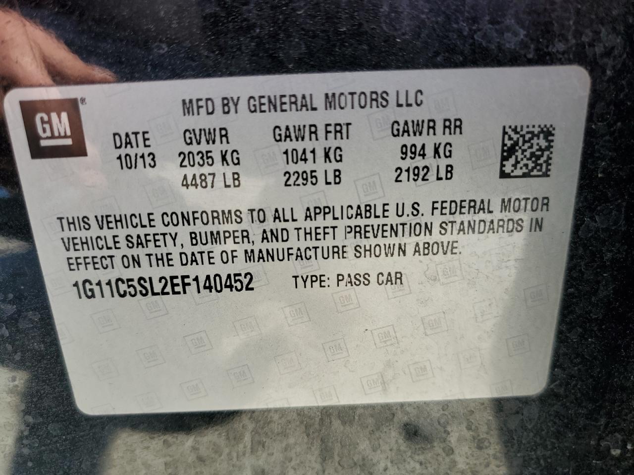 2014 Chevrolet Malibu - Image 12