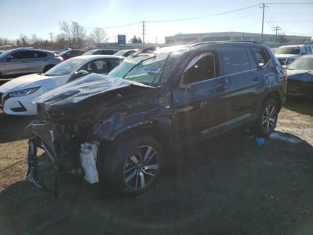 2023 Volkswagen Atlas Se en Venta en Chicago Heights, IL - Rollover