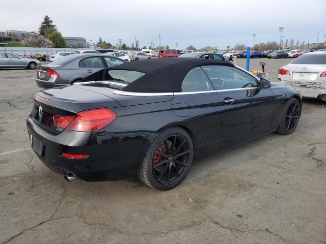 Cabriolets BMW 6 SERIES 2012 Czarny