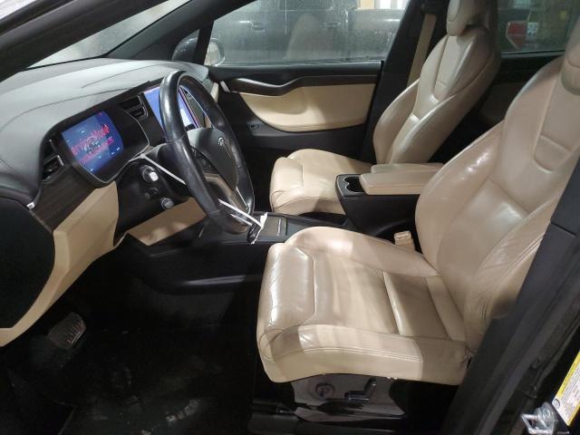  TESLA MODEL X 2016 Czarny