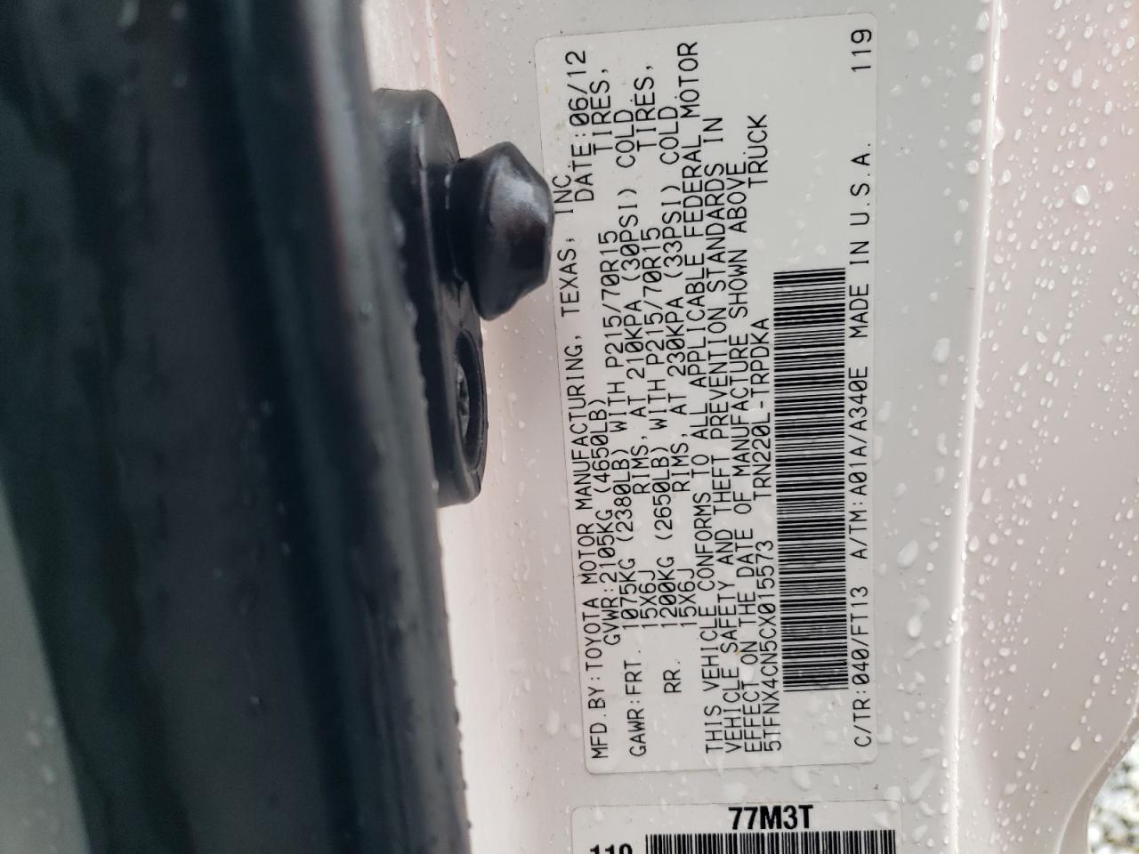 2012 Toyota Tacoma - Image 12