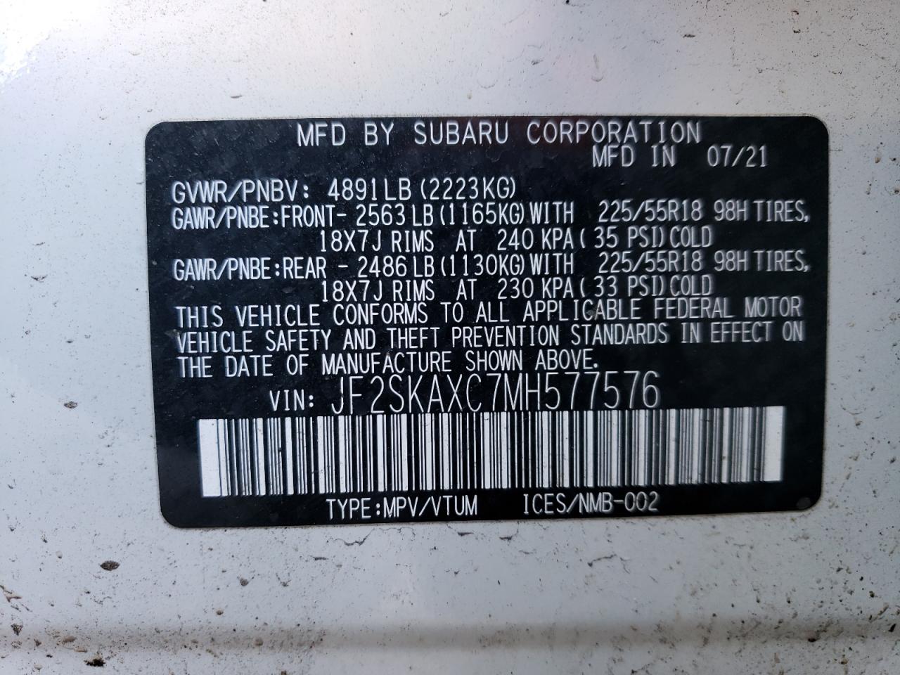 2021 Subaru Forester - Image 15