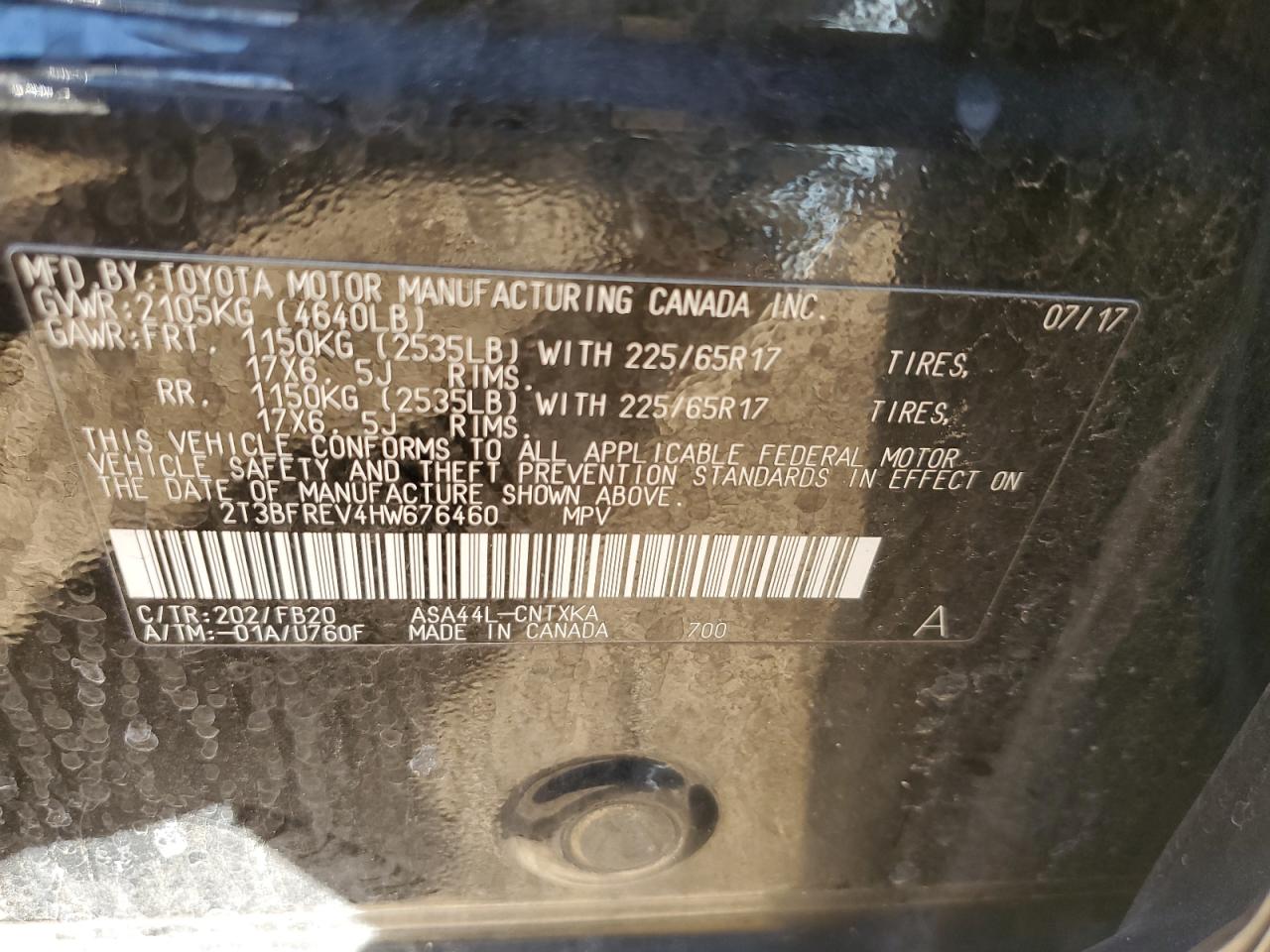 2017 Toyota RAV 4 - Image 13