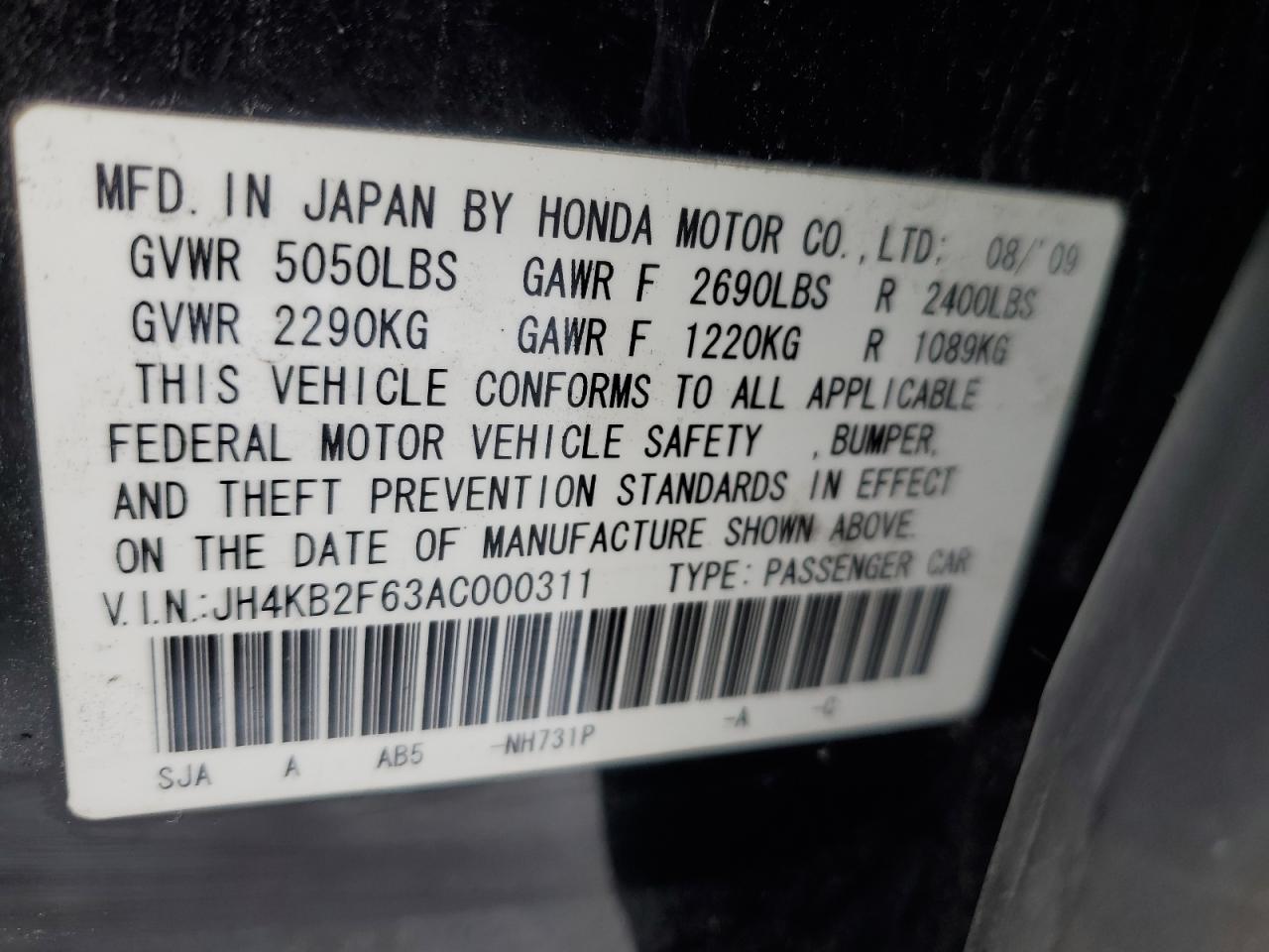 2010 Acura RL - Image 12