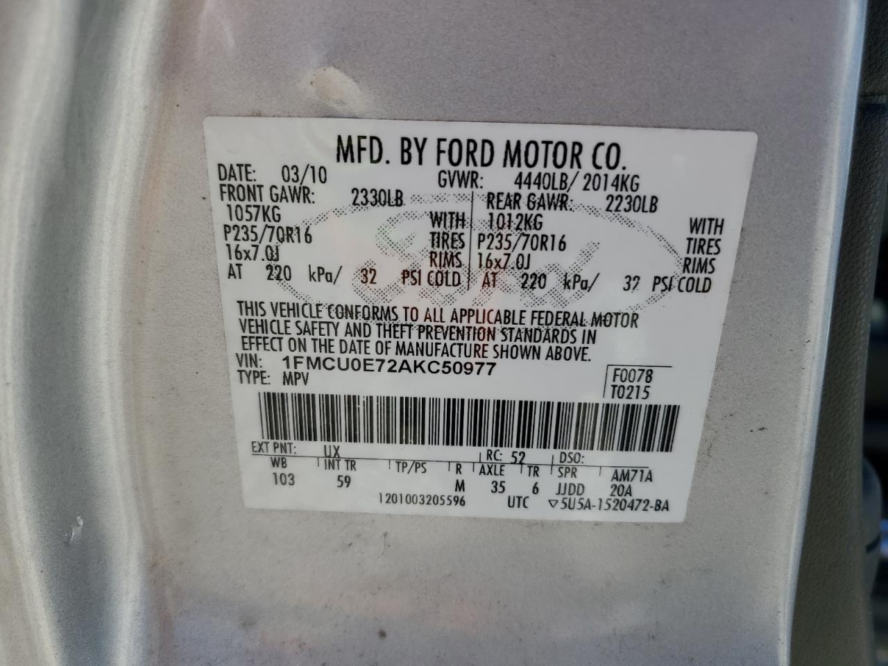 2010 Ford Escape - Image 13