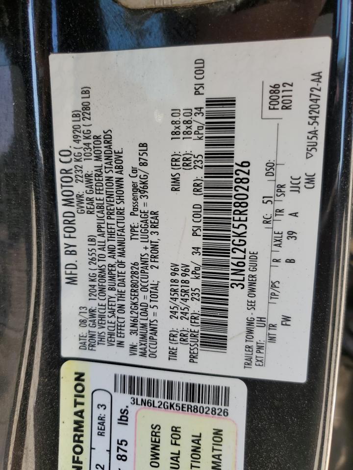 2014 Lincoln MKZ - Image 12