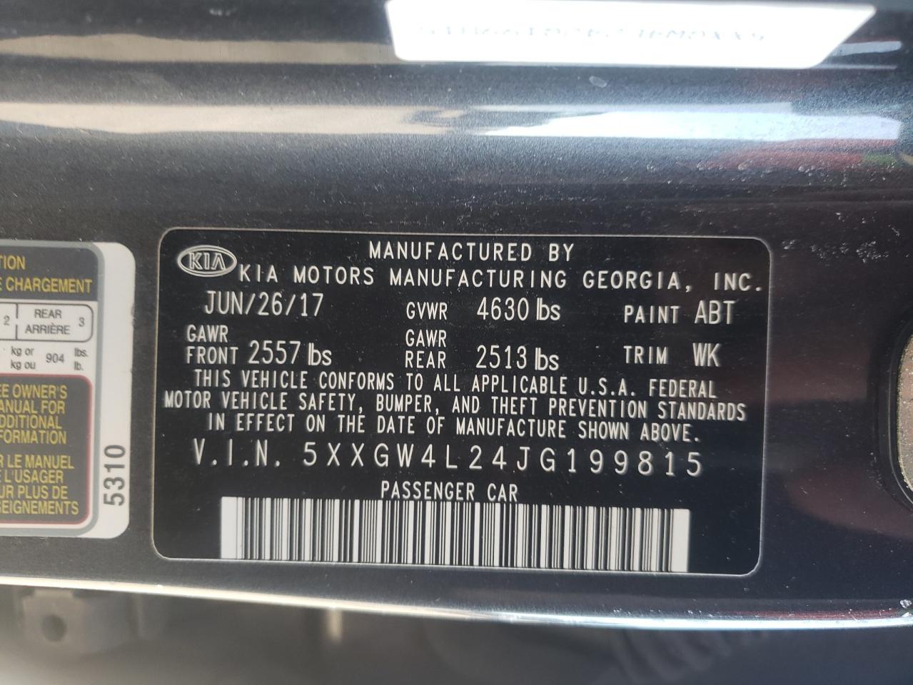 2018 Kia Optima - Image 13