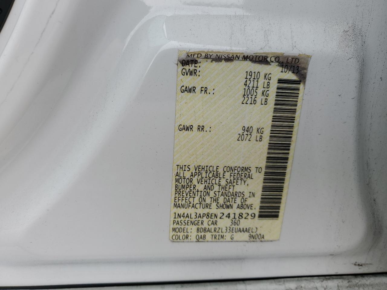 2014 Nissan Altima - Image 13