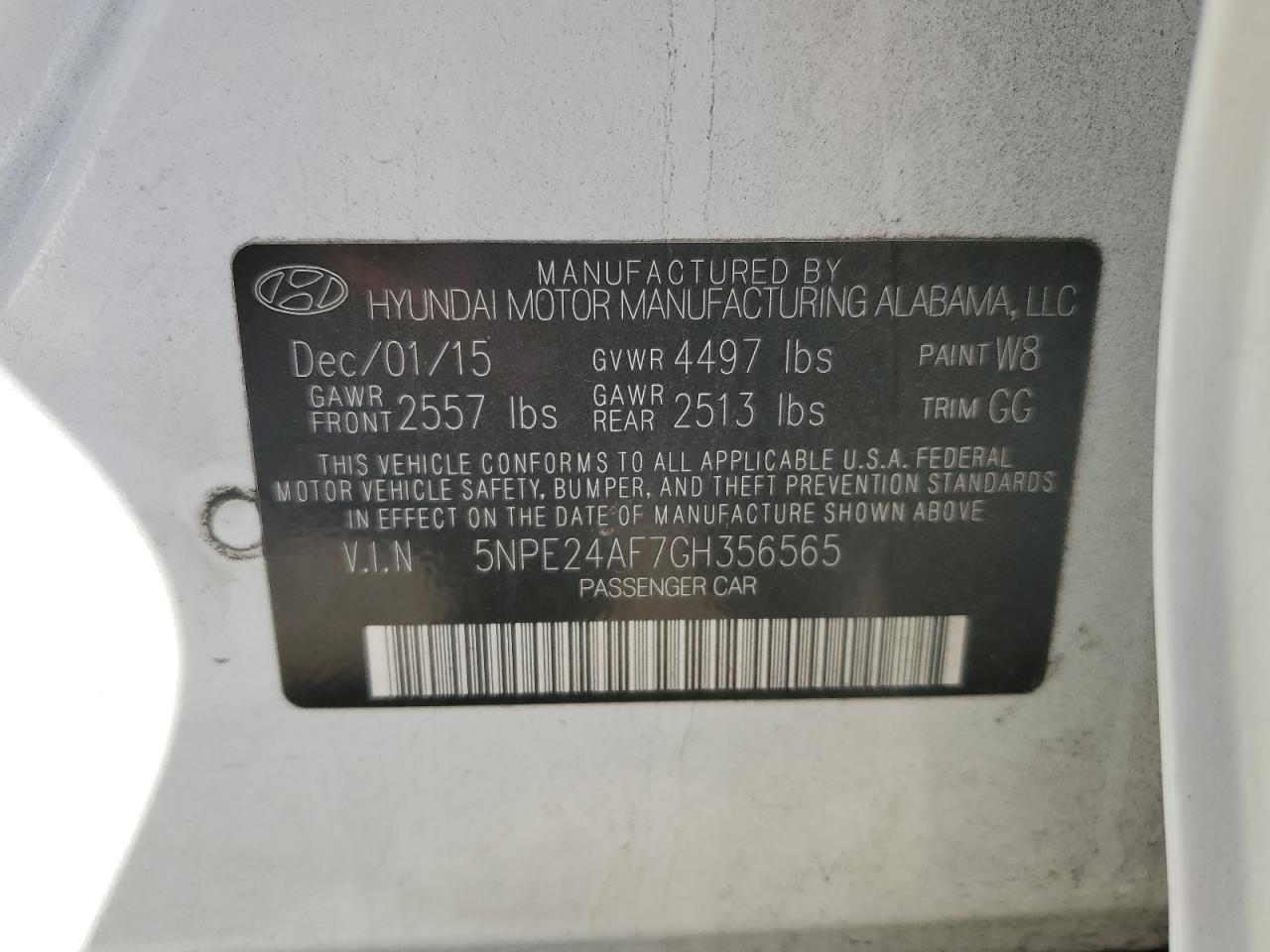 2016 Hyundai Sonata - Image 13