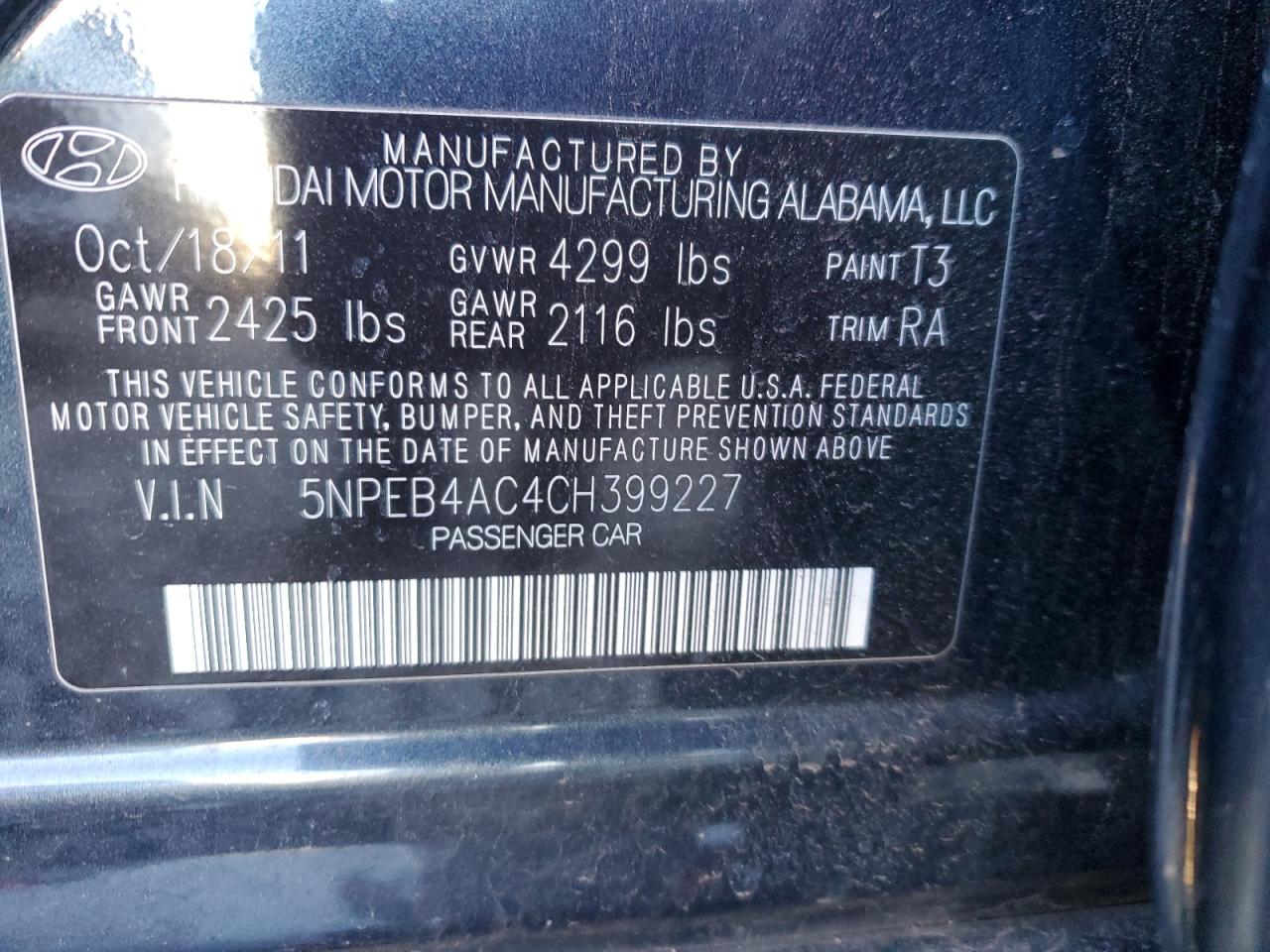 2012 Hyundai Sonata - Image 12