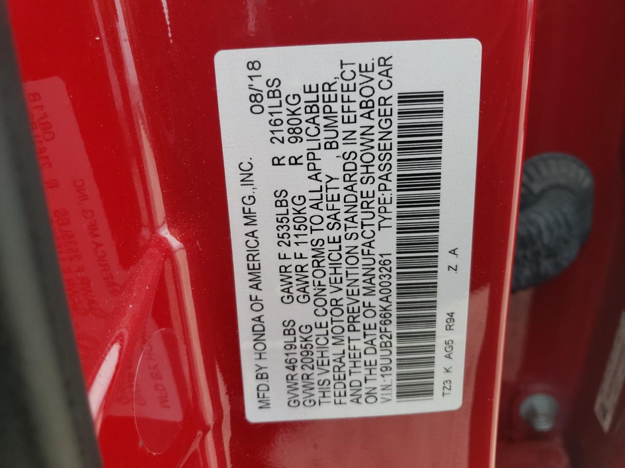 2019 Acura TLX - Image 14