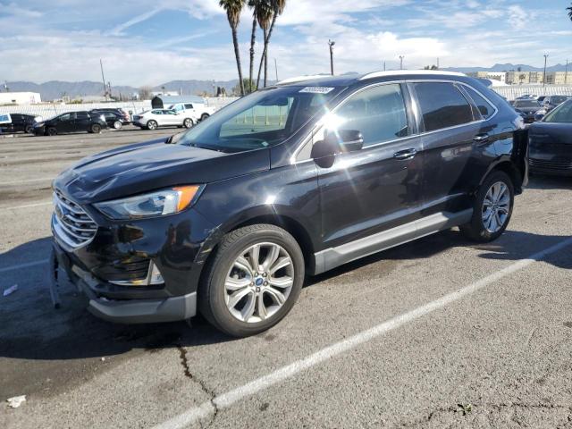 2019 Ford Edge Titanium de vânzare în Van Nuys, CA - Rear End