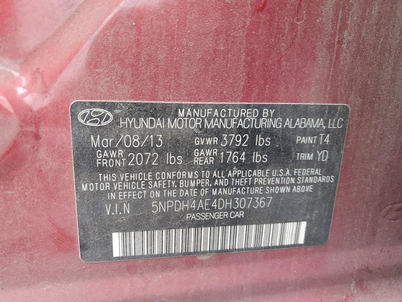 2013 Hyundai Elantra - Image 13