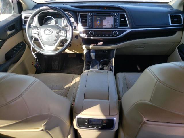 TOYOTA HIGHLANDER 2015 Czerwony