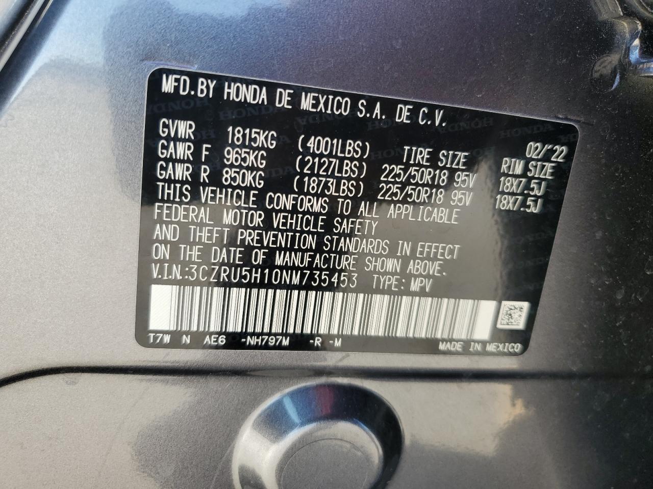 2022 Honda HR-V - Image 14