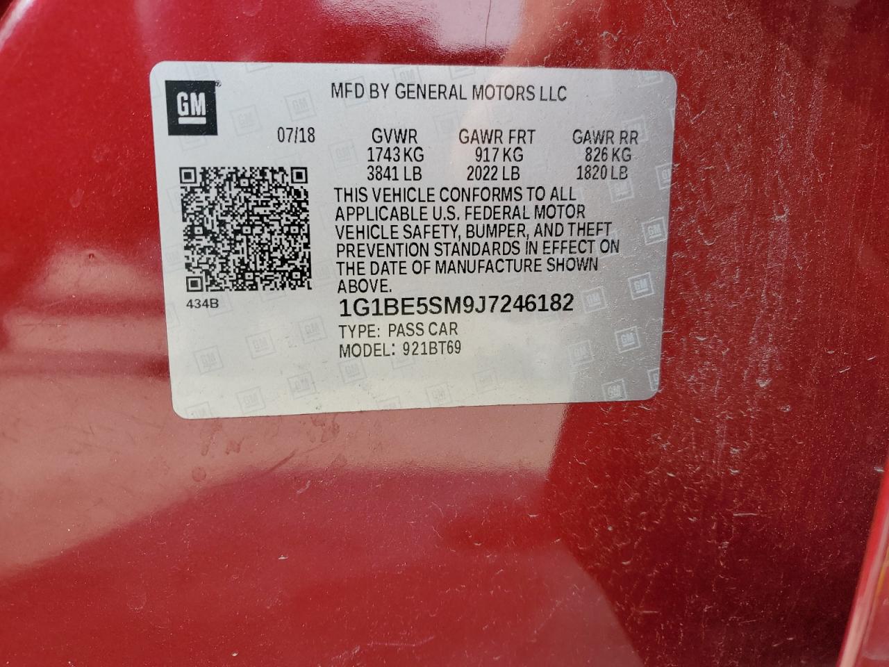 2018 Chevrolet Cruze - Image 12