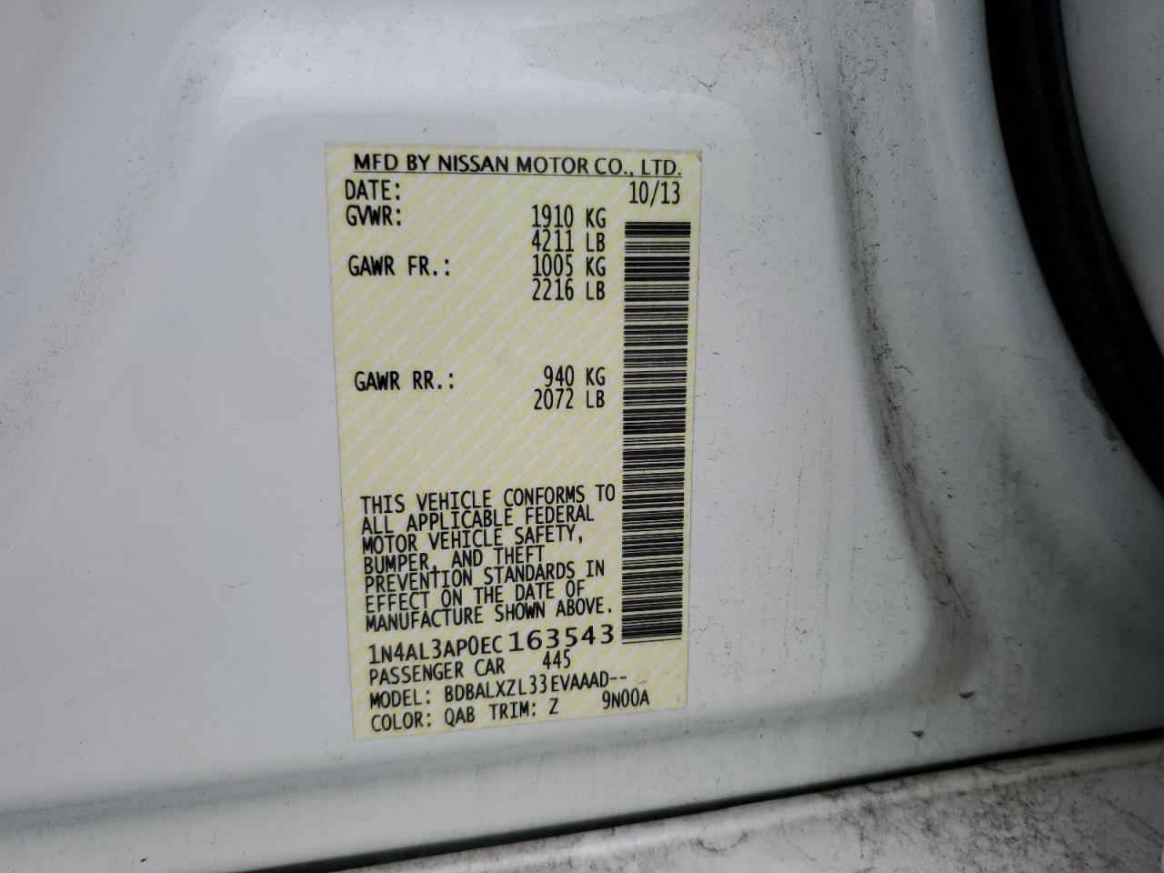 2014 Nissan Altima - Image 12
